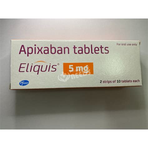 Cost of 60 tablets of Eliquis 5mg at CVS is about 288. . Eliquis 5mg cost at walmart